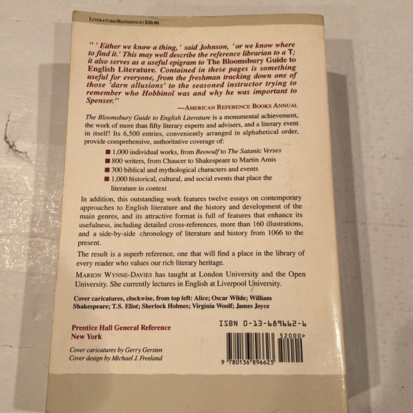 “The Bloomsbury Guide to English Literature,” Softcover - Picture 2 of 2